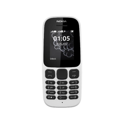 TEL NOKIA 105 (2017) DS Fehér