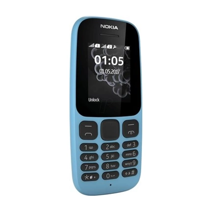TEL NOKIA 105 (2017) DS Kék