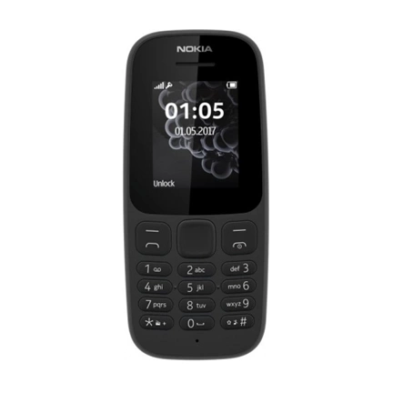 TEL NOKIA 105 Fekete 2G DS EU