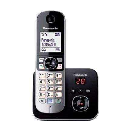 TEL PANASONIC KX-TG6821PDB DECT fekete