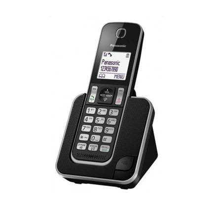 TEL Panasonic KX-TGD310PDB Dect Telefon fekete