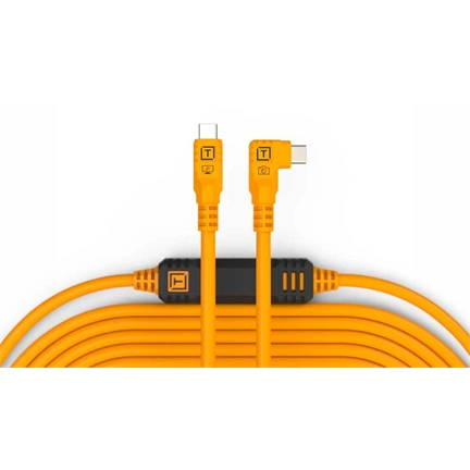 TETHER TOOLS TetherPro USB-C to USB-C,  (9.4m) - narancs
