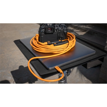 TETHER TOOLS TetherPro USB-C to USB-C,  (9.4m) - narancs