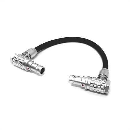 TILTA Dual Right Angle 2-Pin Lemo Cable (11cm)