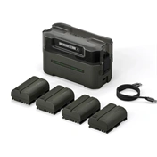 TILTA LP-E6P töltőállomás akkumulátorral (4 Batteries) - zöld