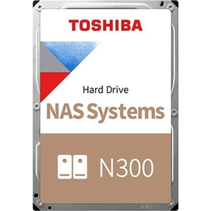 TOSHIBA N300 NAS 3,5" 7200rpm 512MB 10TB Bulk