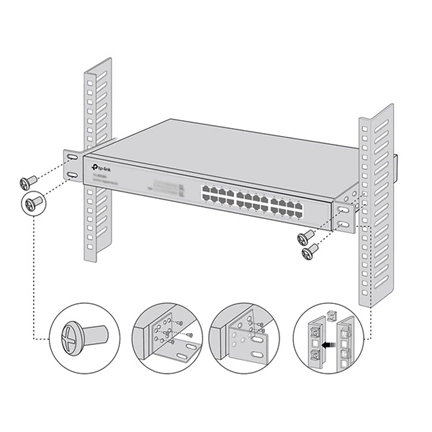 TP-LINK 13" Switches Rack Mount Kit