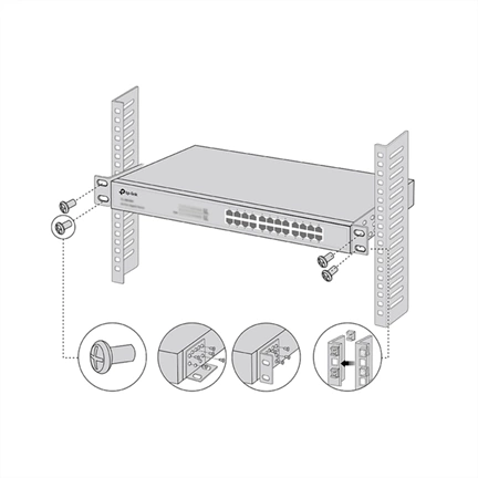 TP-LINK 19" Switches Rack Mount Kit