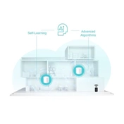 TP-LINK Deco X50 AX3000 Otthoni Mesh Wi-Fi 6 Rendszer (1db)
