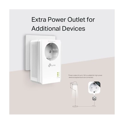TP-LINK TL-PA7017 KIT AV1000 Powerline Adapter - Starter Kit