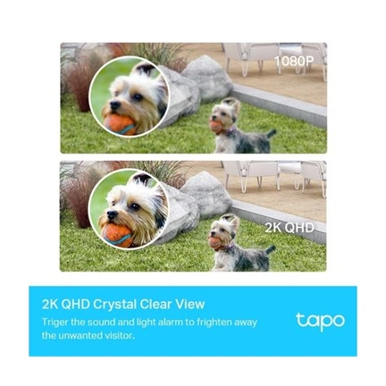 TP-LINK Tapo C420S2 Okos, vezeték nélküli kamera rendszer 2K QHD, 2-Kamerás rendszer
