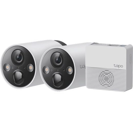 TP-LINK Tapo C420S2 Okos, vezeték nélküli kamera rendszer 2K QHD, 2-Kamerás rendszer