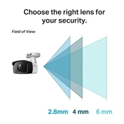 TP-LINK Vigi C330I 3MP Outdoor IR Bullet Network Camera (4mm)