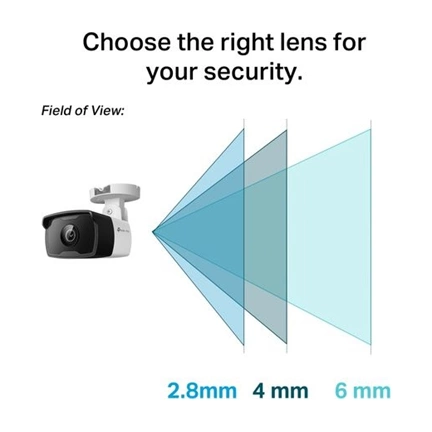 TP-LINK Vigi C330I 3MP Outdoor IR Bullet Network Camera (4mm)