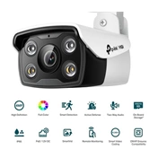 TP-LINK Vigi C340 4MP Outdoor Full-Color Bullet Network Camera (4mm)
