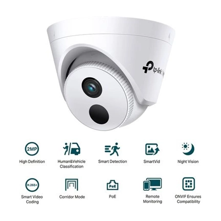 TP-LINK Vigi C420I 2MP IR Turret Network Camera (4mm)