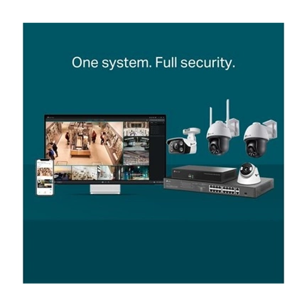 TP-LINK Vigi C540-W 4MP Outdoor Full-Color Wi-Fi Pan Tilt Network Camera (4mm)