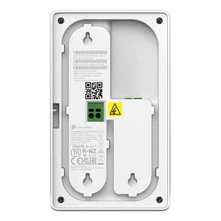 TP-LINK Wireless Access Point Dual Band AX1800 Falra rögzíthető GPON, EAP625GP-Wall