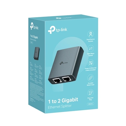TP-Link EH210 - 1 to 2 Gigabit Ethernet Splitter