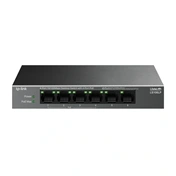 TP-Link LS106LP switch - asztali, 6 port, 10/100MB/s, 4 porton PoE