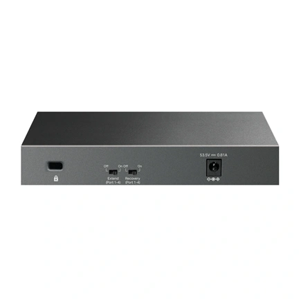 TP-Link LS106LP switch - asztali, 6 port, 10/100MB/s, 4 porton PoE