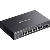 TP-Link SG2210XMP-M2 smart switch - Omada, 8db 2.5GBASE-T és 2db 10GE SFP+ port, 8 porton PoE+ TP-Link SG2210XMP-M2 smart switch - Omada, 8db 2.5GBASE-T és 2db 10GE SFP+ port, 8 porton PoE+