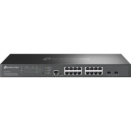TP-Link SG3218XP-M2 switch - Omada, 16db 2,5 gigabites és 2db 10GE SFP+ port, 8 porton PoE+, L2+, menedzselt TP-Link SG3218XP-M2 switch - Omada, 16db 2,5 gigabites és 2db 10GE SFP+ port, 8 porton PoE+, L2+, menedzselt