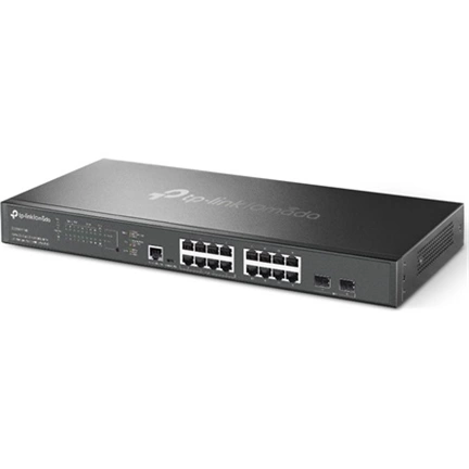 TP-Link SG3218XP-M2 switch - Omada, 16db 2,5 gigabites és 2db 10GE SFP+ port, 8 porton PoE+, L2+, menedzselt TP-Link SG3218XP-M2 switch - Omada, 16db 2,5 gigabites és 2db 10GE SFP+ port, 8 porton PoE+, L2+, menedzselt