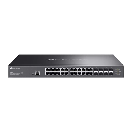 TP-Link SX3832 Omada 24-Port 10GBASE-T L2+ Managed Switch with 8 10GE SFP+ Slots