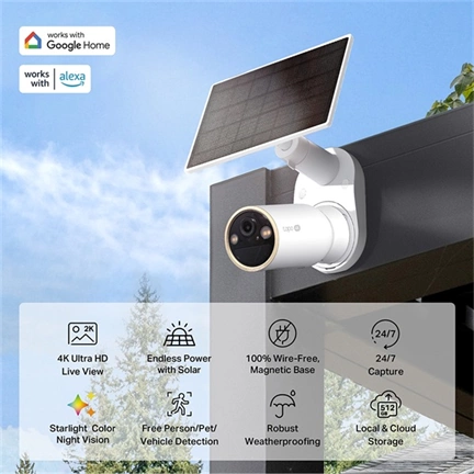 TP-Link Tapo C460 napelemes biztonsági kamerakészlet