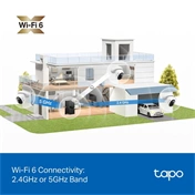 TP-Link Tapo C560WS kültéri Pan/Tilt biztonsági Wi-Fi kamera