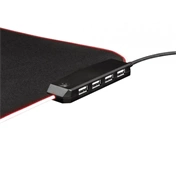 TRUST GXT 765 Glide-Flex RGB Mouse Pad with USB Hub