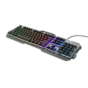TRUST GXT 853 Esca Metal Rainbow Gaming Keyboard