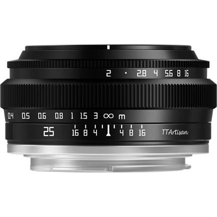 TTArtisan 25mm f/2 M4/3 objektív