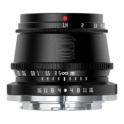 TTArtisan 35mm f/1.4 APS-C objektív - Canon RF fekete