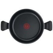 Tefal B5677253 Simply Clean red pároló serpenyő, 28 cm + fedő