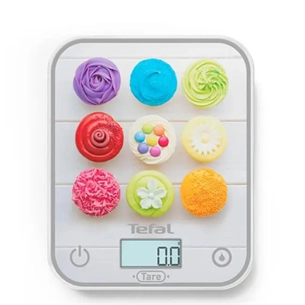 Tefal BC50D4V0 Optiss digitális konyhai mérleg cupcakes