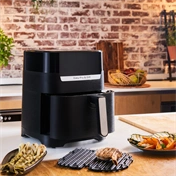 Tefal EY505815 Easy Fry & Grill 2 az 1-ben a légkeveréses fritőz fekete 4,6 l