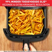Tefal EY505815 Easy Fry & Grill 2 az 1-ben a légkeveréses fritőz fekete 4,6 l
