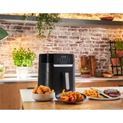 Tefal EY505815 Easy Fry & Grill 2 az 1-ben a légkeveréses fritőz fekete 4,6 l