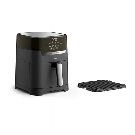 Tefal EY505815 Easy Fry & Grill 2 az 1-ben a légkeveréses fritőz fekete 4,6 l