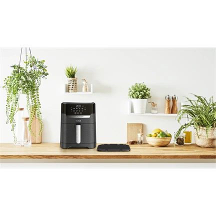 Tefal EY505815 Easy Fry & Grill 2 az 1-ben a légkeveréses fritőz fekete 4,6 l