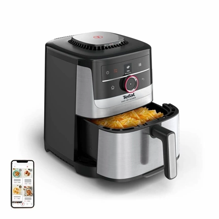 Tefal EY572DE1 Easy Fry Smart & Silence 5L Stainless steel