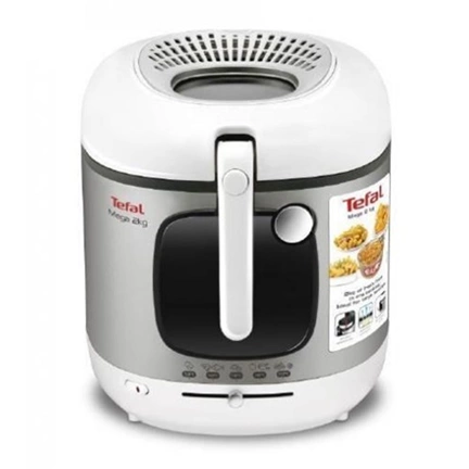 Tefal FR480015 Mega XXL olajsütő fehér-ezüst 2 kg kapacitás