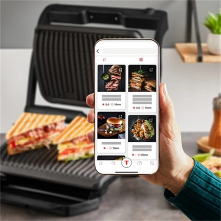 Tefal GC717810 OptiGrill+ kontaktgrill 6 automatikus programmal