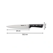 Tefal K2320714 Ice Force Nemesacél kés, 20 cm
