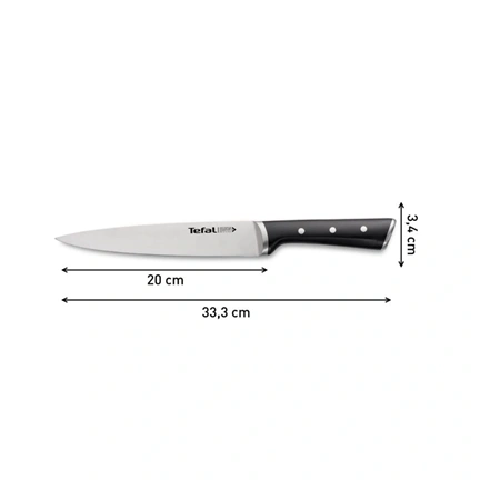 Tefal K2320714 Ice Force Nemesacél kés, 20 cm