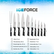 Tefal K2320714 Ice Force Nemesacél kés, 20 cm