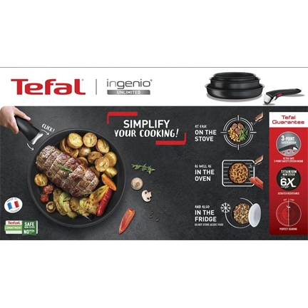 Tefal L7630432 INGENIO Unlimited serpenyő 24 cm