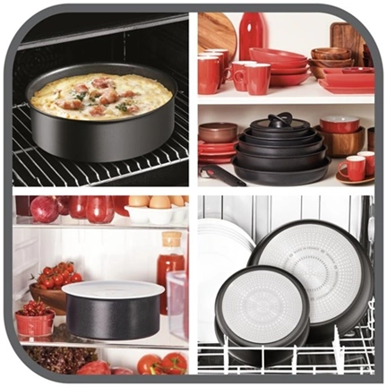 Tefal L8970674 INGENIO Emotion serpenyő 28 cm